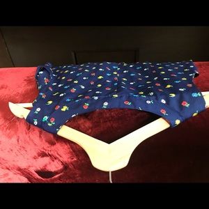 Vintage tulip print shift dress!